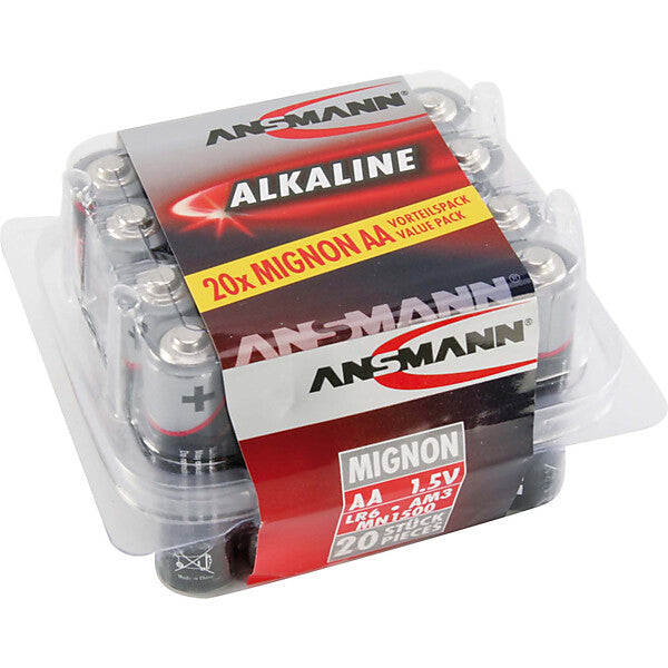 ANSMANN Batterie Mignon 20er Box Batterie Mignon 5015548 (VE20)